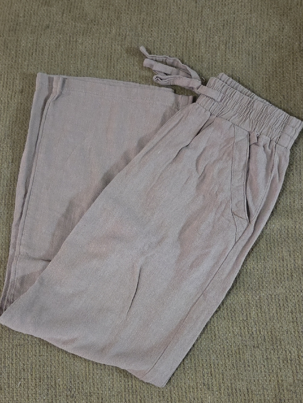 Brown Relaxed Fit Pants